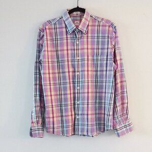 PETER MILLAR colourful plaid shirt